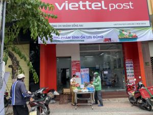 Viettel Đồng Nai triển khai kênh bán nông sản lưu động bình ổn giá tại TP.Biên Hòa