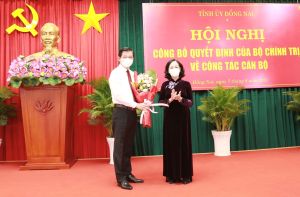 Đồng chí Nguyễn Hồng Lĩnh giữ chức Bí thư Tỉnh ủy Đồng Nai