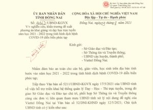 Nghiên cứu phương án cho học sinh học trực tuyến khi dịch COVID-19 vẫn diễn biến phức tạp