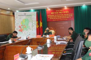 Quân khu 7 sơ kết giai đoạn 1 giúp đỡ Nhân dân vượt khó do đại dịch Covid-19