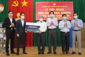 Đồng Nai tiếp tục nhận thêm trên 18 tỷ đồng trang, thiết bị phòng, chống dịch từ doanh nghiệp ủng hộ