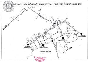 Xã Long Tân tiếp tục kéo dài thời gian cách ly y tế 15 ngày