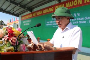 Trên 400 cán bộ chiến sĩ LLVT tỉnh xông pha vào tâm dịch giúp dân vượt khó