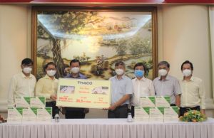 THACO ủng hộ trang thiết bị phòng dịch trị giá 35,5 tỷ đồng