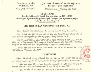 Theo kế hoạch khai giảng năm học mới vào ngày 12-9..