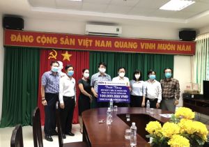 BIDV chi nhánh Đồng Nai trao tặng 100 triệu đồng cho CDC Đồng Nai