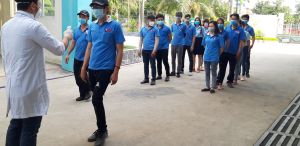 Hỗ trợ bữa ăn cho đoàn viên, người lao động đang thực hiện “3 tại chỗ”