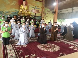Phật giáo Đồng Nai ra quân đợt 2 tình nguyện vào tuyến đầu chống dịch