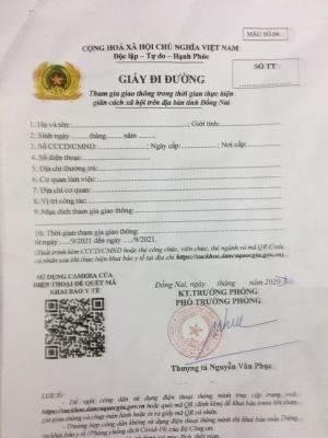 Làm giả giấy đi đường, giấy tiêm vaccine