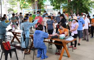 Tính đến sáng ngày 14-9, trên địa bàn tỉnh có 587 ca nhiễm COVID-19