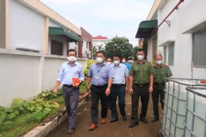 Kiểm tra 4 doanh nghiệp về sản xuất, phòng chống dịch Covid-19