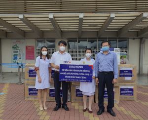 Các chi nhánh BIDV ở Đồng Nai tặng khẩu trang, đồ bảo hộ y tế trị giá 1 tỷ đồng cho các bệnh viện trong tỉnh