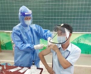 91% cán bộ giáo viên đã được tiêm vaccine