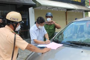 Tăng cường đảm bảo an toàn giao thông trong mùa dịch