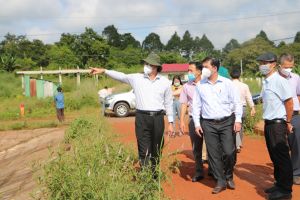 Đẩy nhanh tiến độ, hoàn thành thi công hồ chứa nước Cầu Dầu và Suối Tre