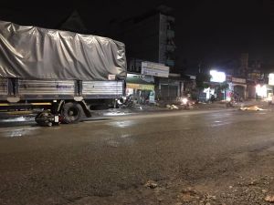Tai nạn giao thông khiến 1 người tử vong trên đường Bùi Văn Hòa