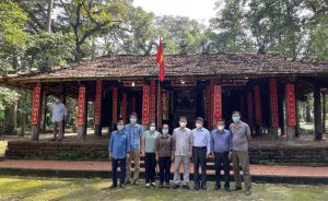 Nghiệm thu công trình bảo quản, phục hồi sơn son thiếp vàng hiện vật tại đình Phú Mỹ