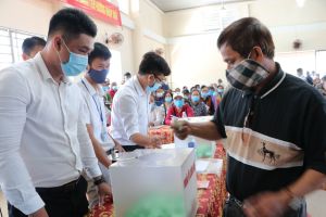 Thêm 433 hộ dân bốc thăm nhận đất tại Khu tái định cư Lộc An- Bình Sơn