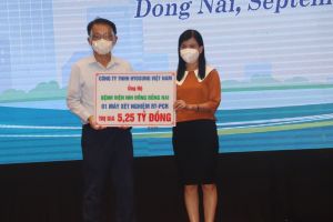 Doanh nghiệp Hàn Quốc góp 35 tỷ đồng cho phòng chống dịch