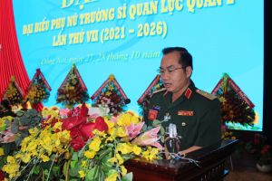 Đại hội đại biểu Phụ nữ Trường Sĩ quan Lục quân 2 nhiệm kỳ 2021-2026 thành công tốt đẹp