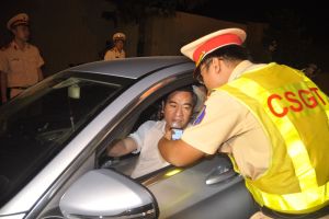 Chú trọng công tác xử lý vi phạm nồng độ cồn