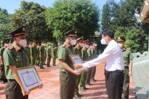 Đồng Nai khen thưởng Đoàn công tác của Bộ Công an tham gia chống dịch tại Đồng Nai