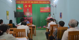 Bí thư Tỉnh ủy dự sinh hoạt chi bộ với đảng viên khu dân cư