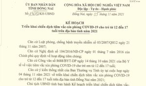Ưu tiên tiêm vắc xin phòng COVID-19 trước cho trẻ từ đủ 16 tuổi đến 17 tuổi