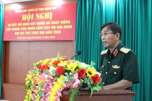 Nhân rộng mô hình dân quân nắm hộ dân và xây dựng mô hình dân vận khéo tiêu biểu của LLVT