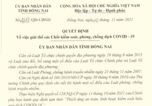 Giải thể 13 Chốt kiểm soát dịch bệnh COVID-19 trên các tuyến quốc lộ
