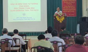 Tập huấn báo cáo viên, tuyên truyền viên cho 80 học viên tại Long Thành