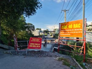 Sửa chữa cầu Lộc Lâm nối phường Hố Nai và Trảng Dài