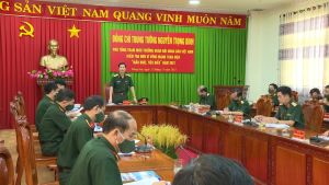 Đẩy mạnh xây dựng đơn vị vững mạnh toàn diện, “mẫu mực, tiêu biểu”…