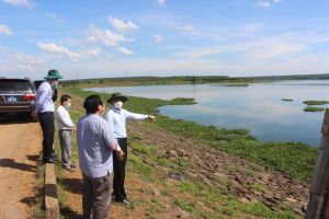 Đất công trình thủy lợi bị chiếm đất