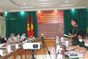 Bộ Tư lệnh Quân khu 7 và Tỉnh ủy làm việc về công tác QSQP và phòng, chống dịch