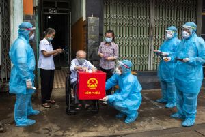 Trao 16 giải Cuộc thi ảnh Chung tay phòng, chống Covid-19 năm 2021