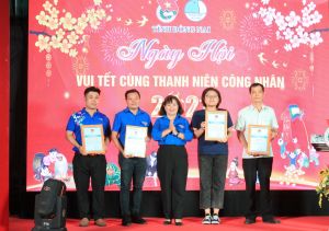 Nhiều hoạt động chăm lo Tết hướng cho thanh niên công nhân