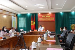 Phó Chủ tịch UBND tỉnh Nguyễn Sơn Hùng dự tổng kết trực tuyến toàn quốc về tìm kiếm, quy tập hài cốt liệt sĩ