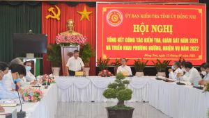 Năm 2021 đã kiểm tra gần 1.600 tổ chức Đảng