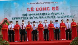 Lễ công bố quyết định công nhận bảo vật quốc gia