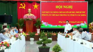 Gặp mặt các đồng chí nguyên Ủy viên Ban TVTU các khóa