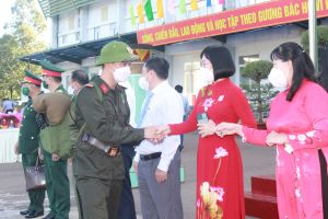 248 thanh niên ưu tú của H.Thống Nhất lên đường nhập ngũ