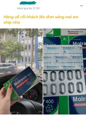 Người dân không nên mua và sử dụng thuốc Molnupiravir trôi nổi