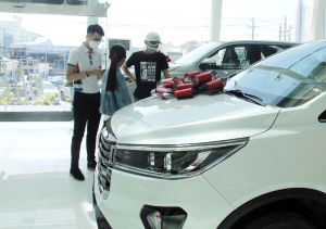 Thị trường ô tô sau Tết khá nhộn nhịp