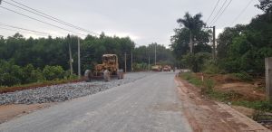 ​70% khối lượng dự án cải tạo, nâng cấp đường tỉnh 768 hoàn thành thi công