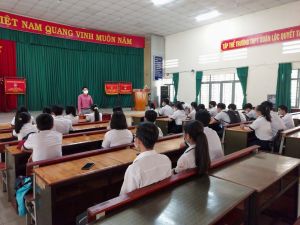 Niềm vui lớn của thầy - trò trường huyện