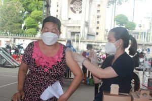 TP.Biên Hòa tăng tốc tiêm vaccine phòng Covid-19