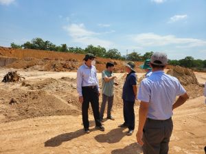 ​Khảo sát khu vực khai thác khoáng sản phục vụ dự án Đường cao tốc Phan Thiết - Dầu Giây