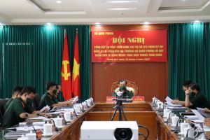 Tổng kết 20 năm thực hiện Chỉ thị 917 của Bộ Quốc phòng về xây dựng đơn vị vững mạnh toàn diện