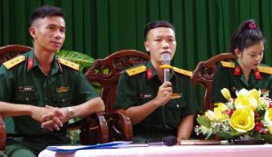 Sĩ quan trẻ Sư đoàn 309 tự hào tiếp bước…